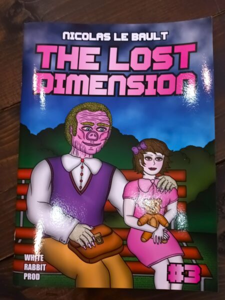the lost dimension vol.3 is a french phych comic by nicolas le bault