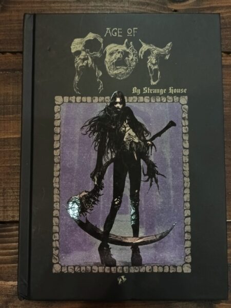 age of rot is a fantasy dark art book by strange house