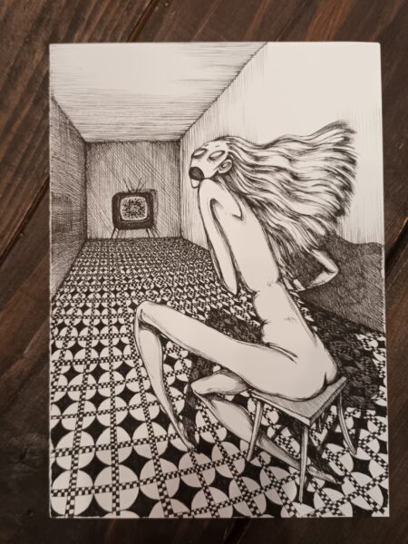ladies in the bathroom 3