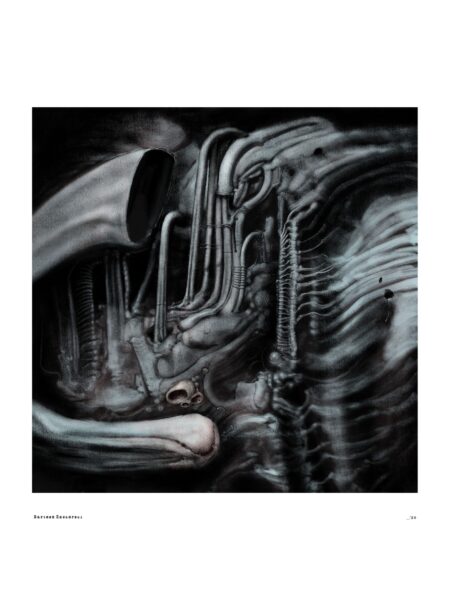 postapoland drawing, limited edition dark art Giclée print by Bartosz Zaskòrski, A3 size.