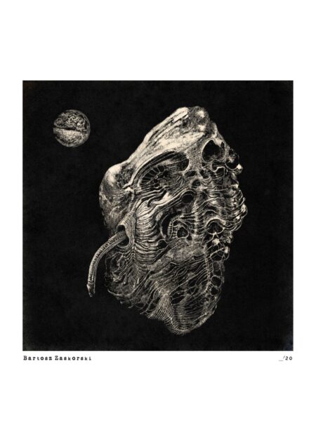 tsalal, limited edition dark art Giclée print.