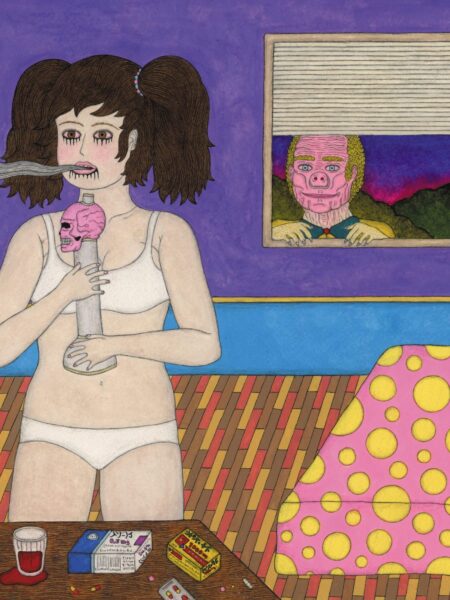 sarah guedj in her room by nicolas le bault