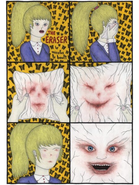 the eraser comic by nicolas le bault
