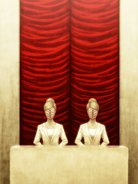 Reception Desk artwork by suguru tanaka