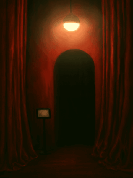 entrance to the room artwork by suguru tanaka