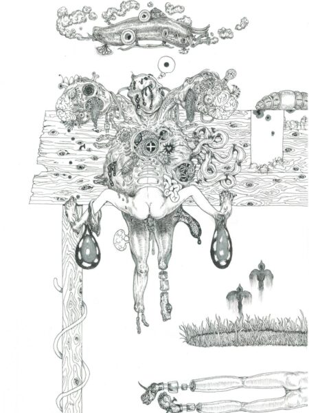 野生の磔刑 by wataru kasahara