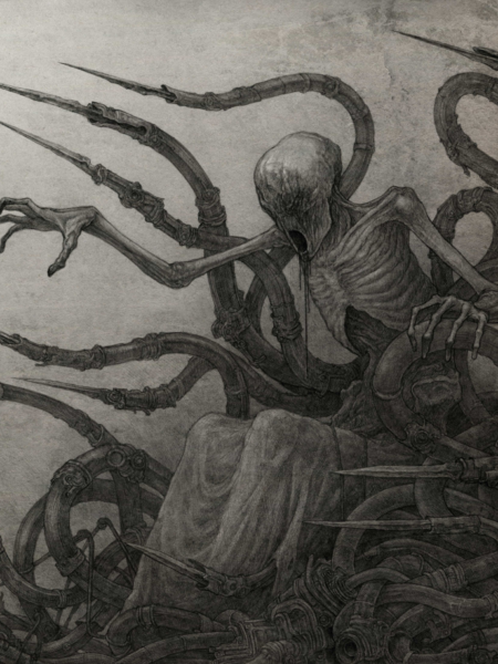 madman is a dark art artwork by kirill semenov