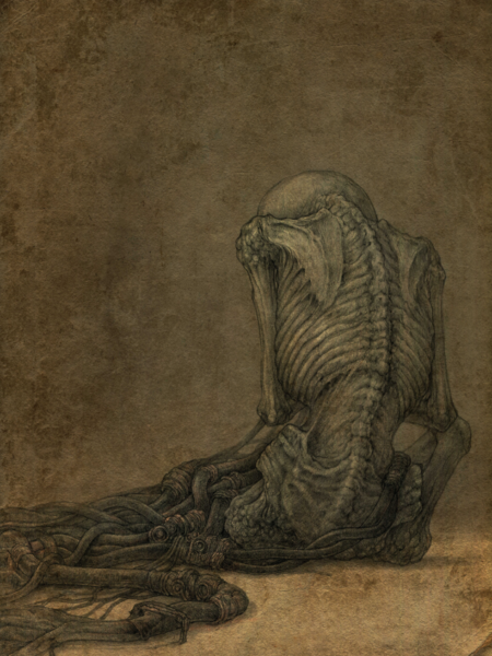 secret is a dark art artwork by kirill semenov