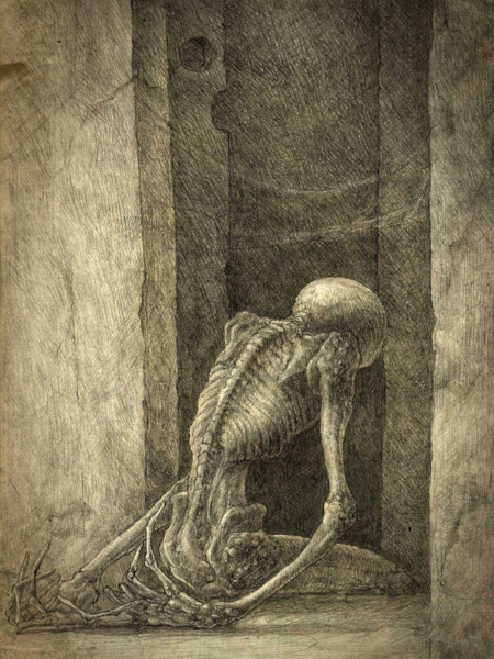 Suicider is a dark art artwork by kirill semenov